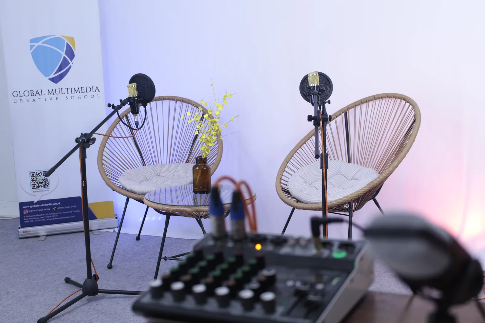Podcast Room at GMC School Semarang